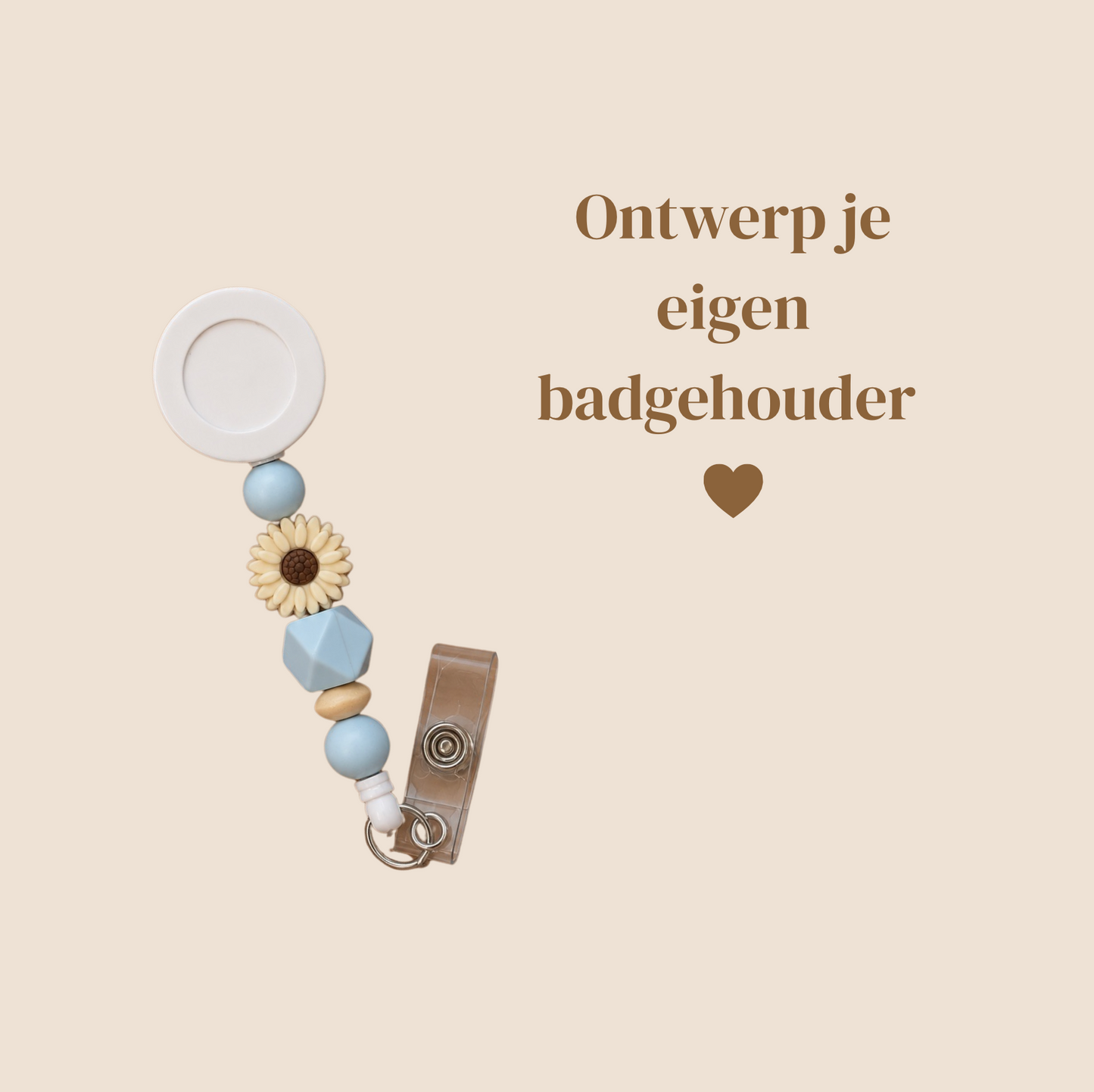 Ontwerp je eigen badgehouder