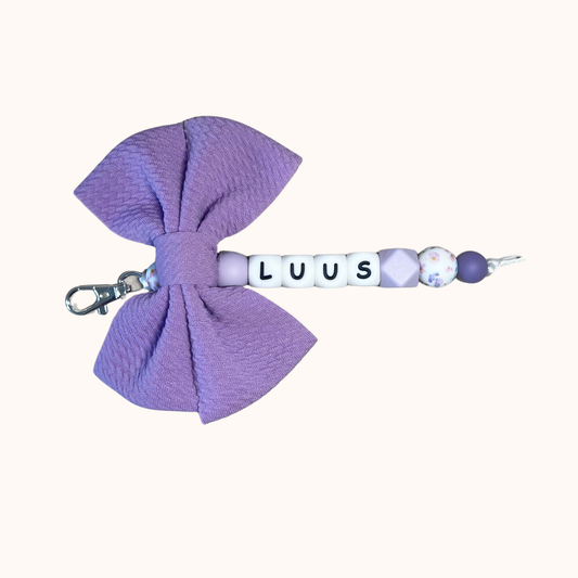 Sleutelhanger met strik Luus
