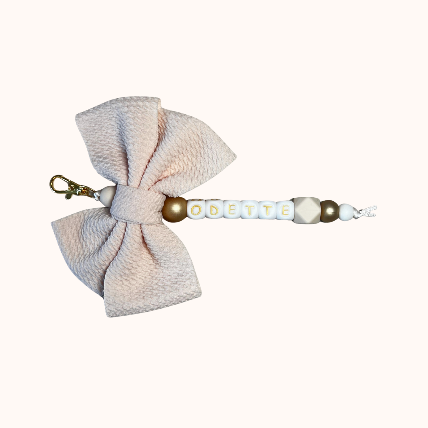 Sleutelhanger met strik Odette
