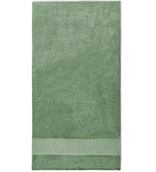 PRE ODER Strandlaken met naam 180x100cm - stone green
